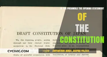 The Preamble: Constitution's Opening Statement Explained