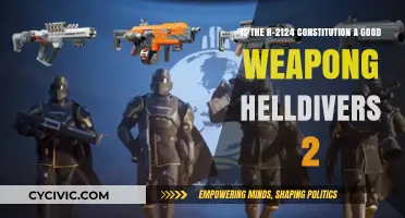 Best Weapon for Helldivers 2: R-2124 Constitution?