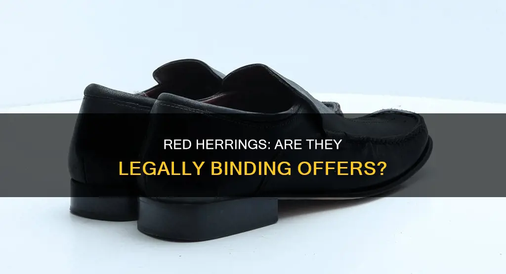 is the red herring constitute an offer to sell