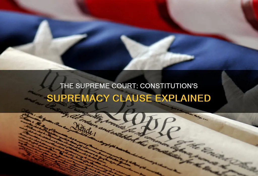 is the supremacy clause in the us constitution