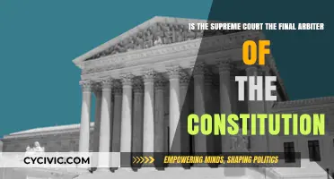 The Supreme Court: Ultimate Guardian of the Constitution?