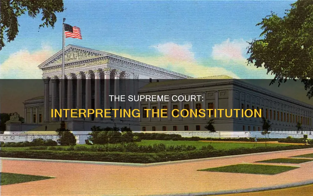 is the supremem court the constitution al court