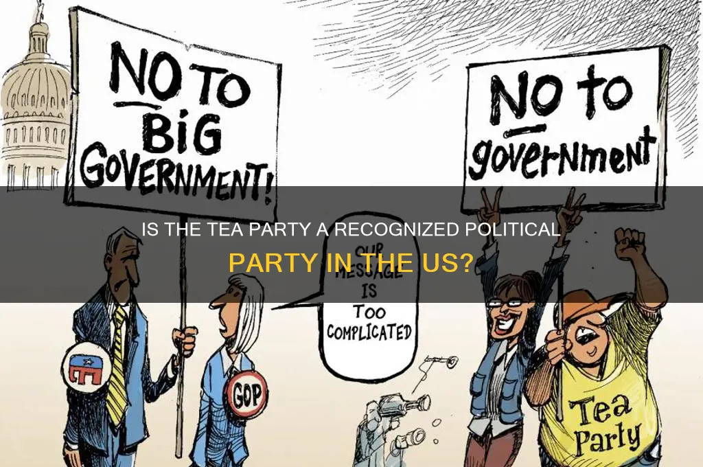 is the tea party a recognized political party