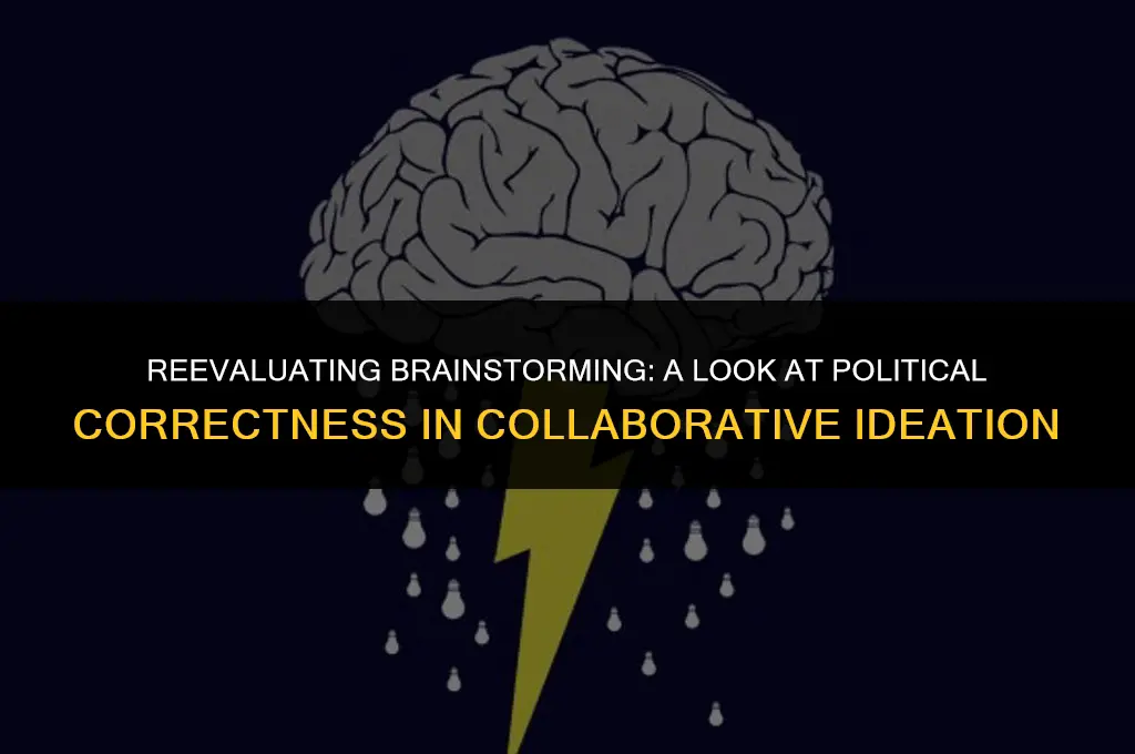 is the term brainstorming politically correct