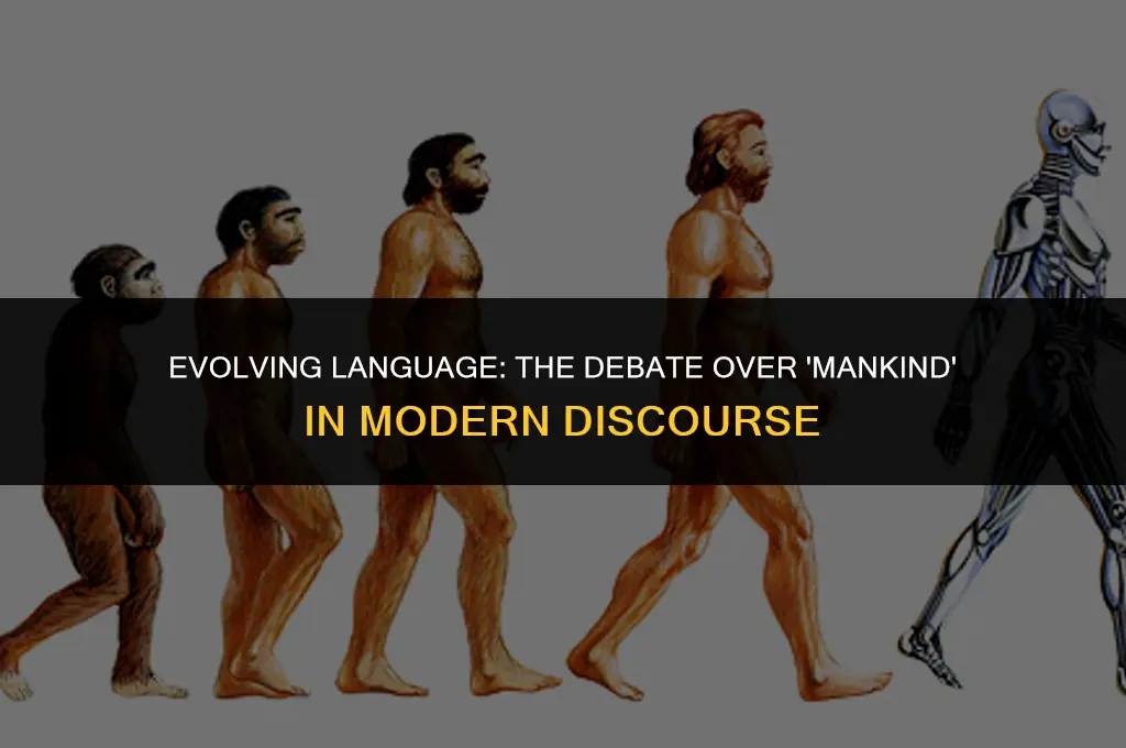 is the term mankind politically correct