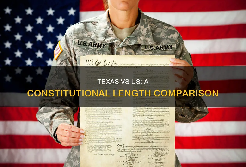 is the texas constitution as long as the us constitution