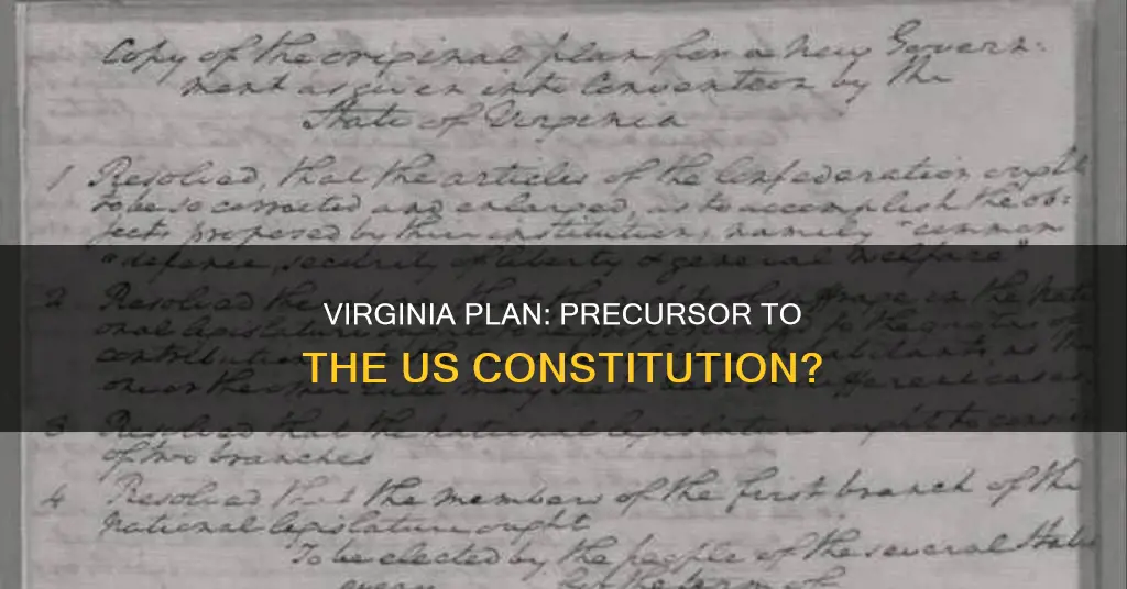 is the the virginia plan part of the constitution