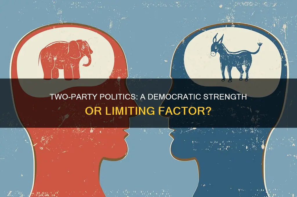 is the two party political system a good thing