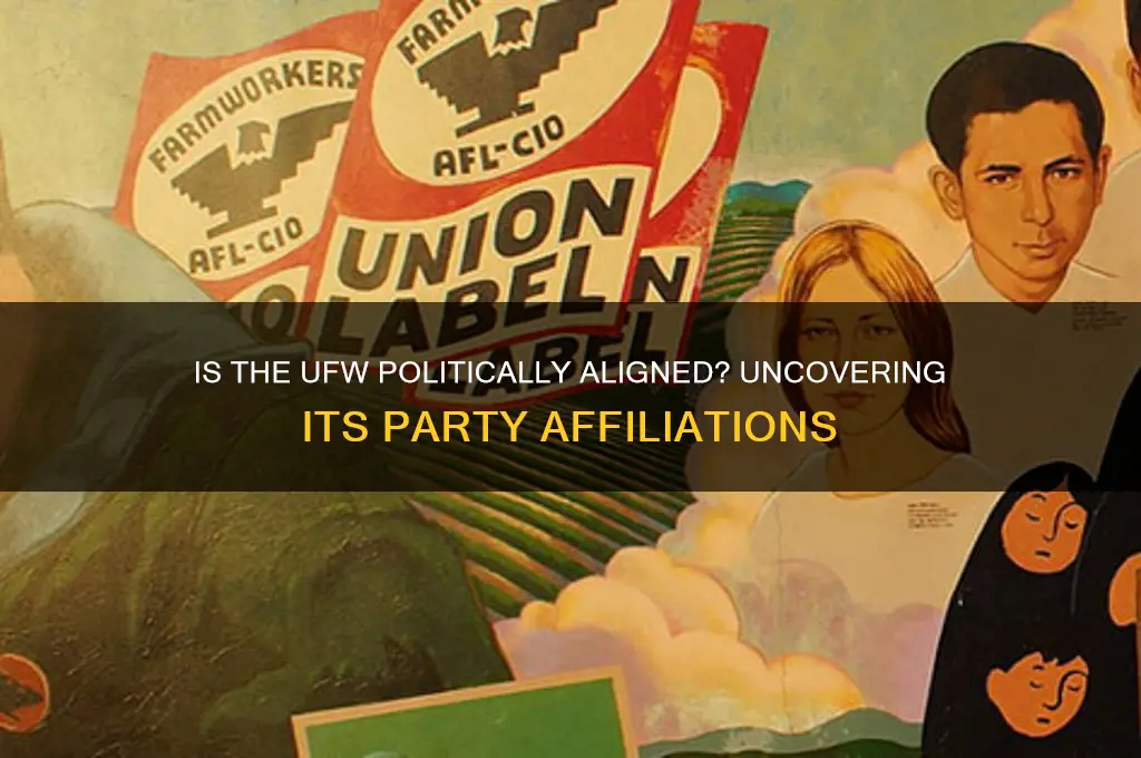 is the ufw aligned with a certain political party
