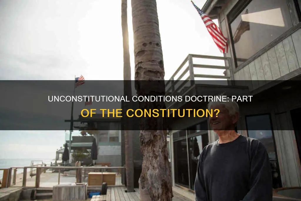is the unconstitutional conditions doctrine a part of the constitution