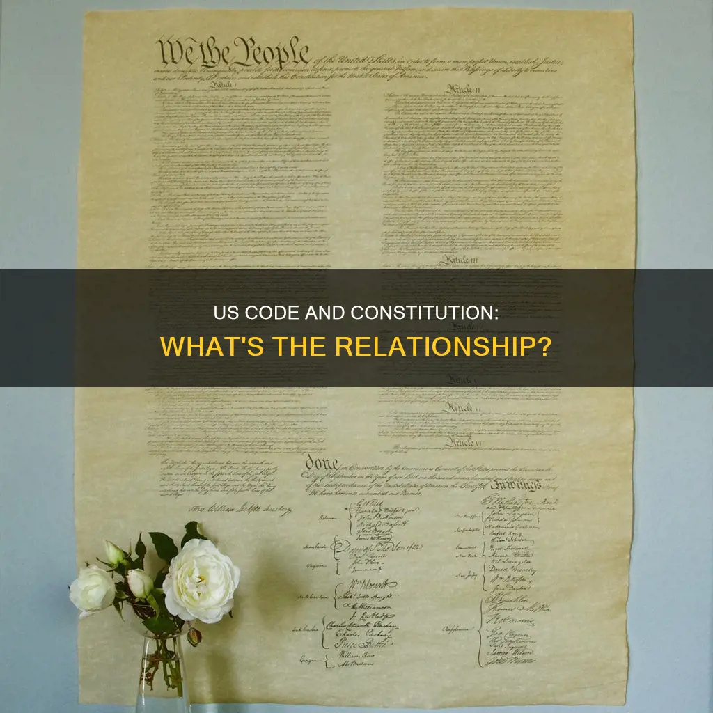 is the us code in the us constitution