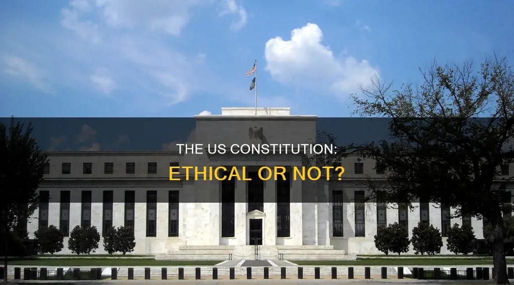 is the us constitution a set of ethics
