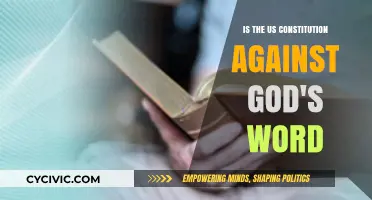 God's Word and the US Constitution: A Conflict?