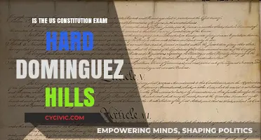 Constitution Exam: Hard or Easy at Dominguez Hills?