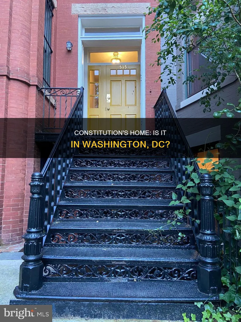 is the us constitution in the washington dc