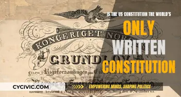 The US Constitution: A Unique Written Document?