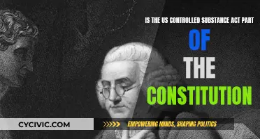 US Controlled Substance Act: Constitutional or Not?