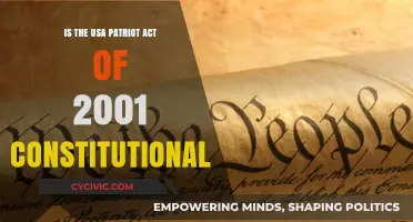 Patriot Act: Constitutional or Unconstitutional?