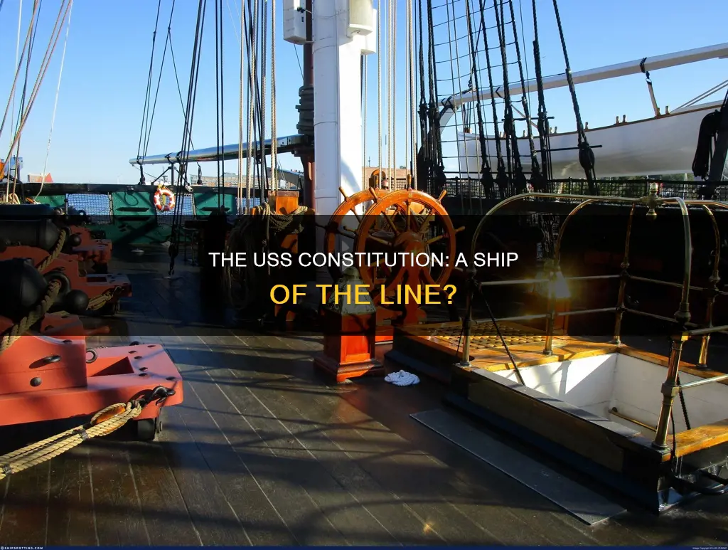 is the uss constitution a ship of the line
