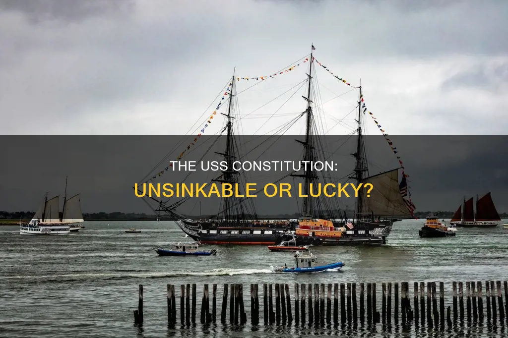 is the uss constitution the only ship to sink