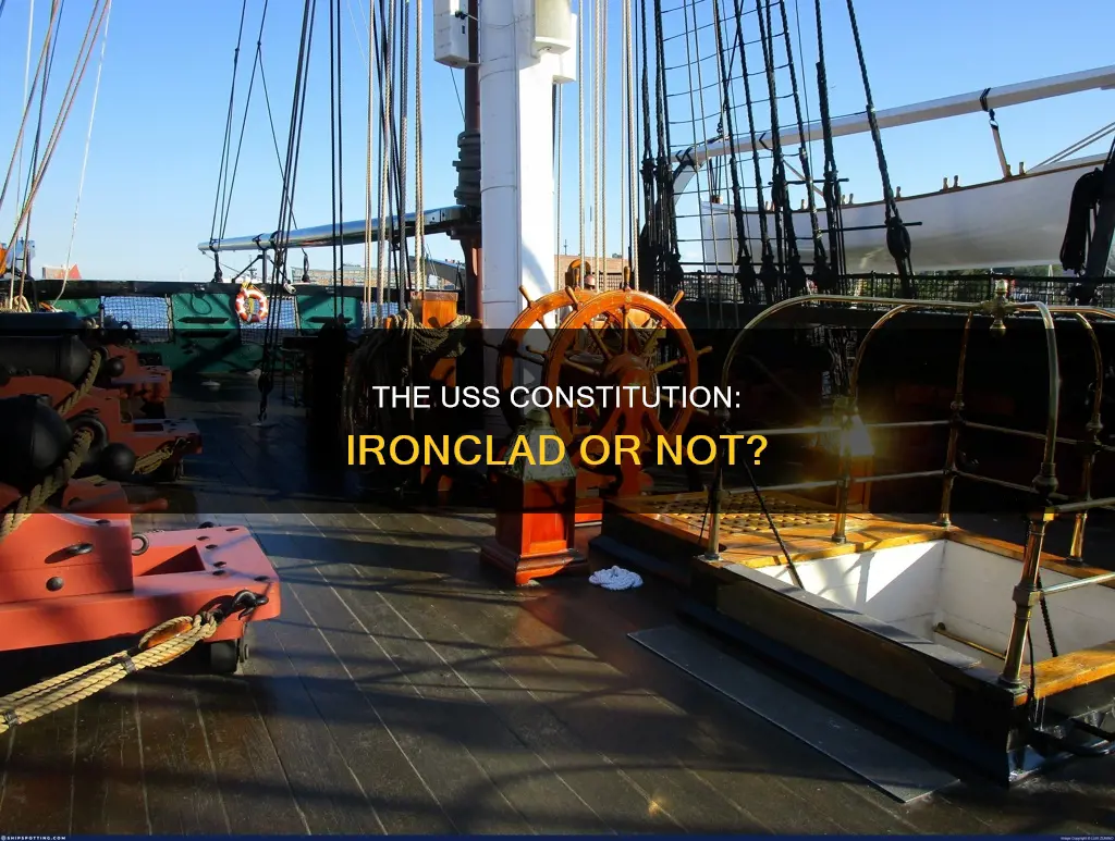 is the uss us constitution an ironclad ship