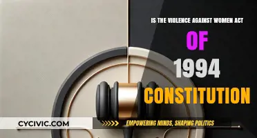 The Violence Against Women Act: Constitutional or Not?