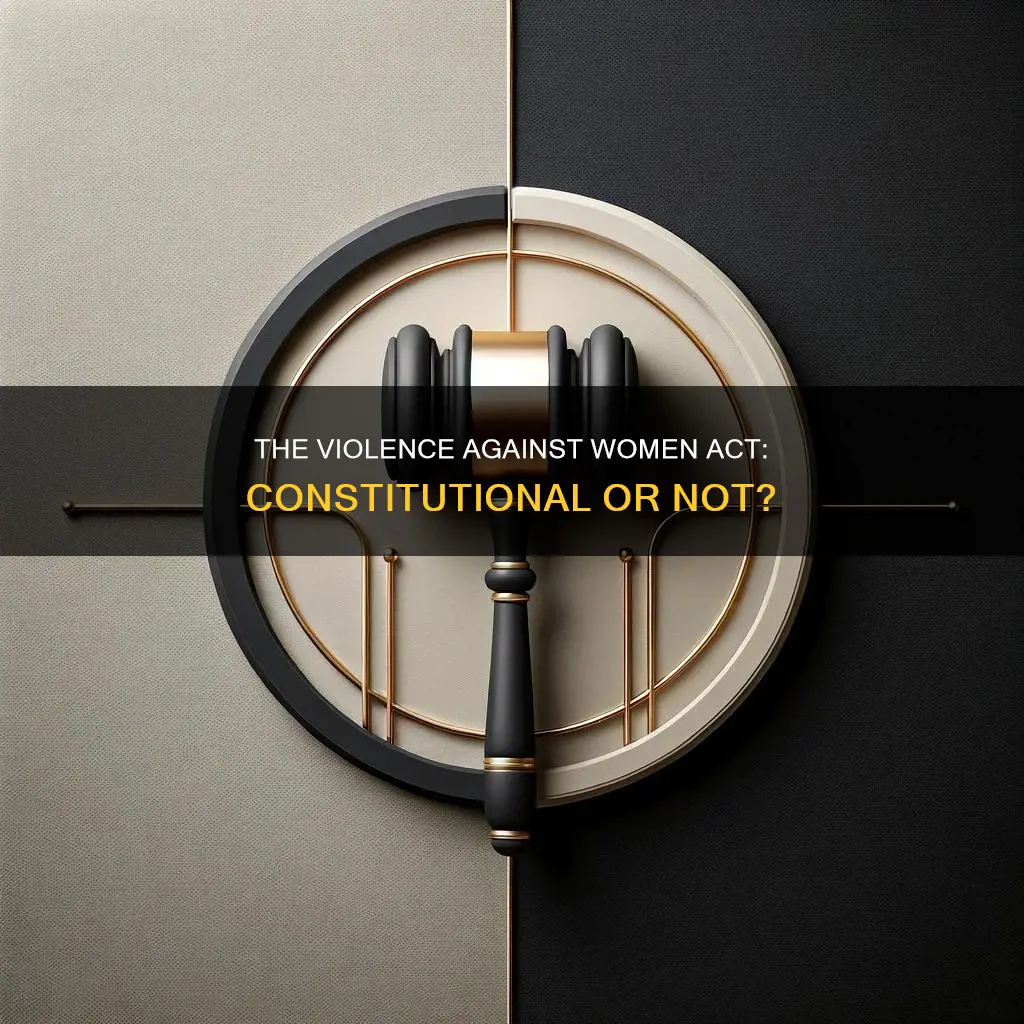 is the violence against women act of 1994 constitutional