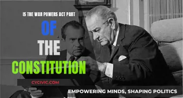War Powers Act: Constitutional Grey Area?