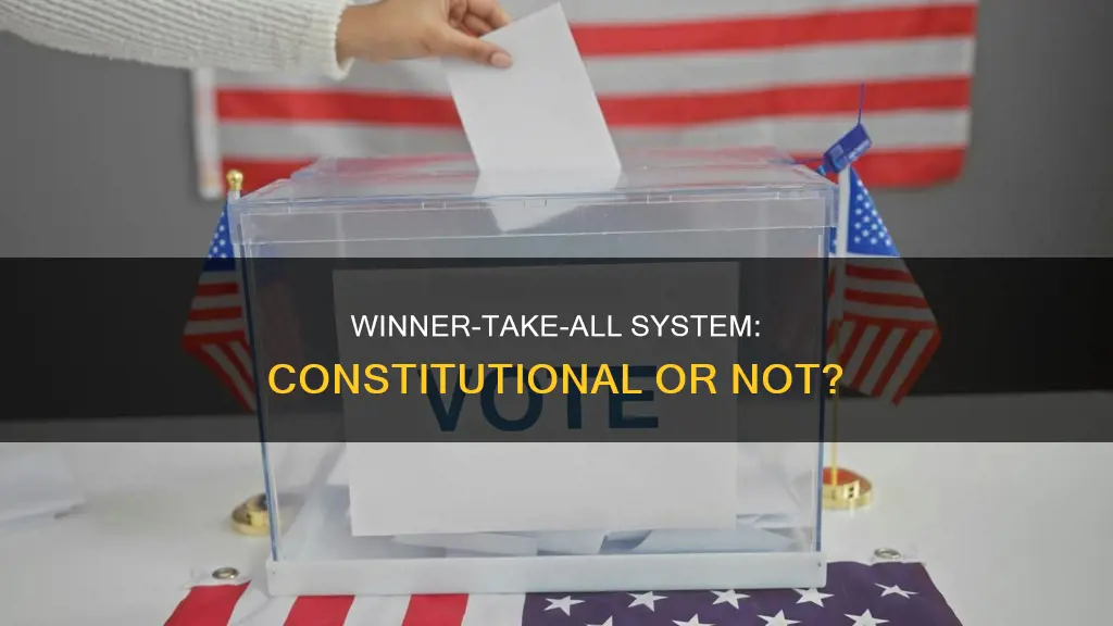 is the winner take all system in the constitution