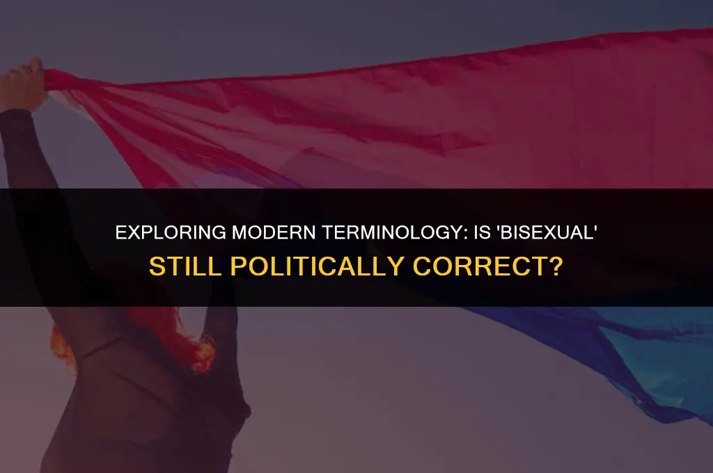 is the word bisexual politically correct