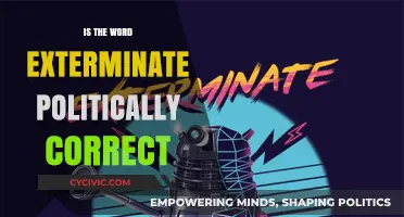 Examining the Political Correctness of 'Exterminate': A Linguistic Analysis