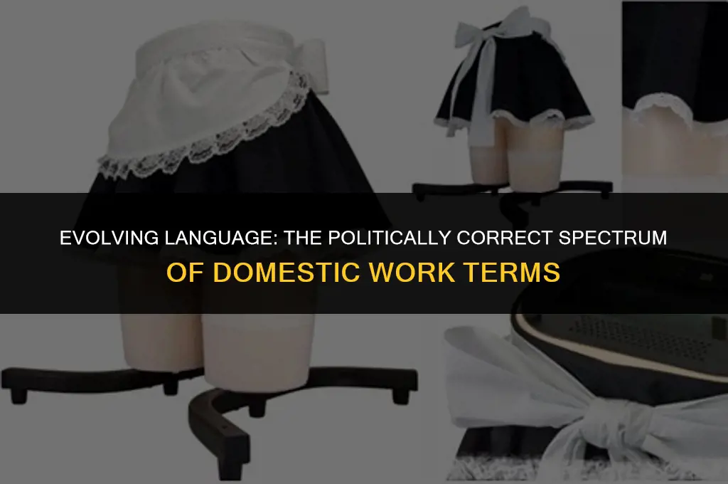 is the word maid politically correct
