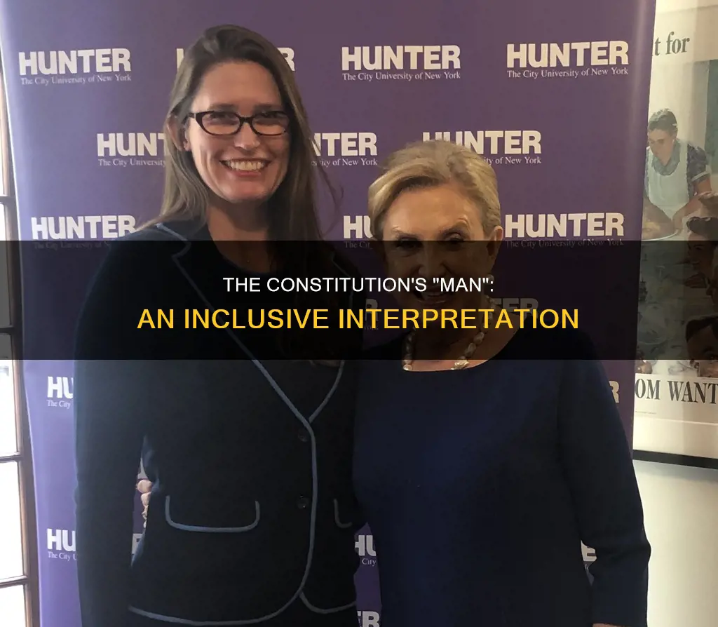 is the word man in the u s constitution