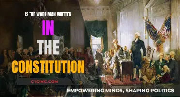 The Constitution's Gendered Language: 'Man' and Its Impact