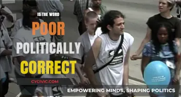 Examining the Political Correctness of the Term 'Poor