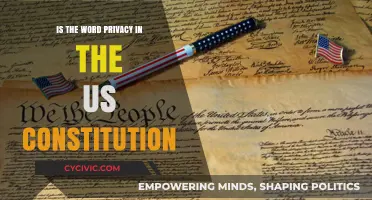 Privacy in the US Constitution: Does It Exist?