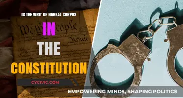 Habeas Corpus: A Constitutional Right to Challenge Detention