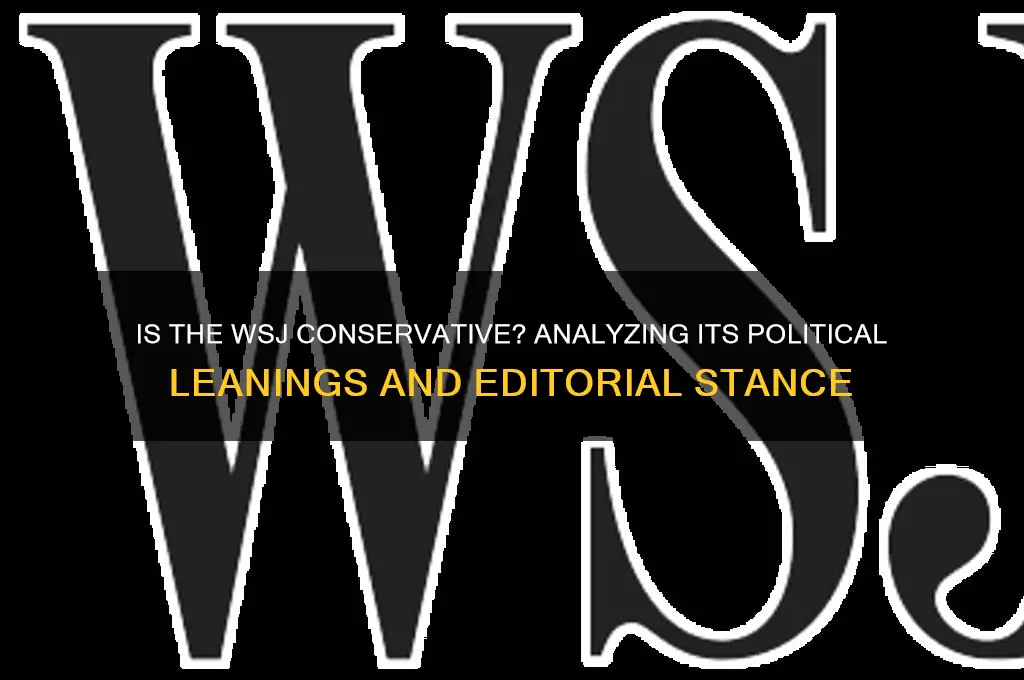 is the wsj conservative