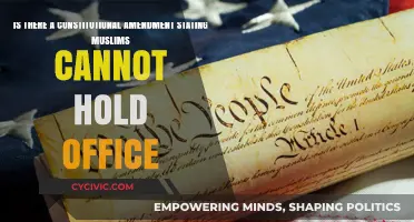 Can Muslims Hold Office? Constitutional Amendment Explained