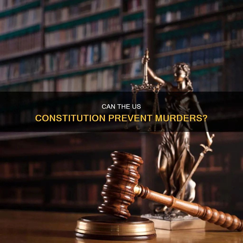 is there a constitutional amendment that prevents murder