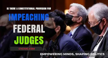 Impeachment of Federal Judges: What Does the Constitution Say?