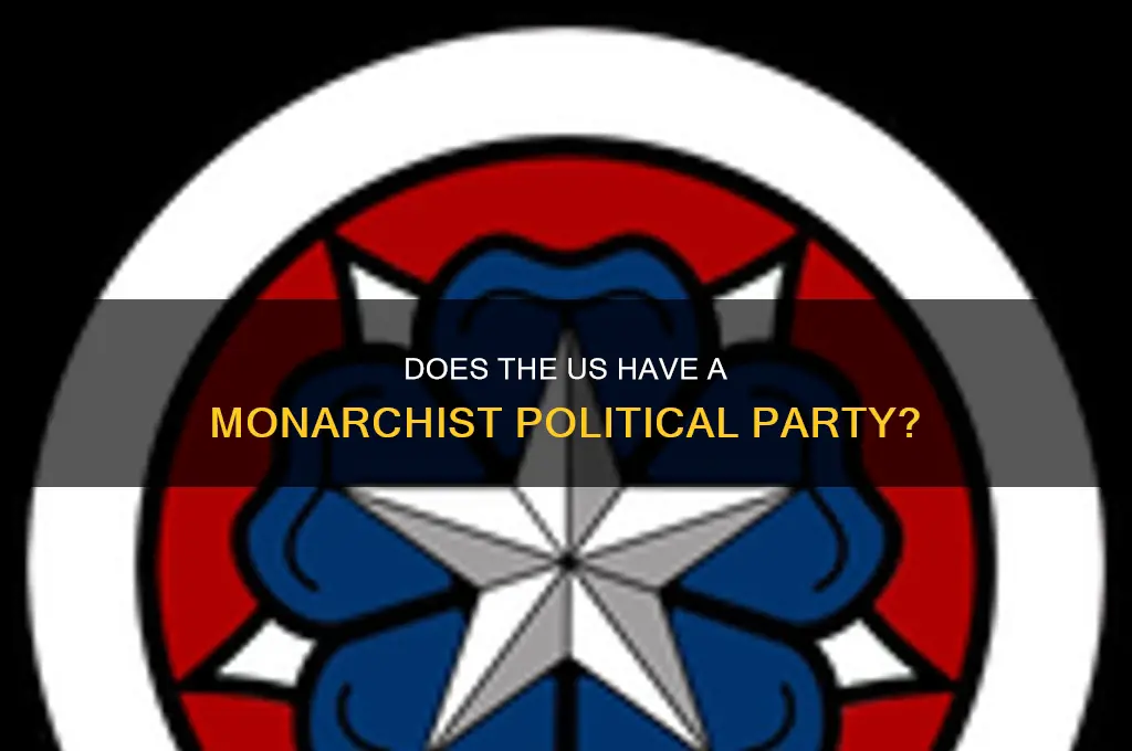 is there a monarchist political party in the us