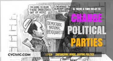 Switching Sides: Understanding the Time Delay in Changing Political Parties