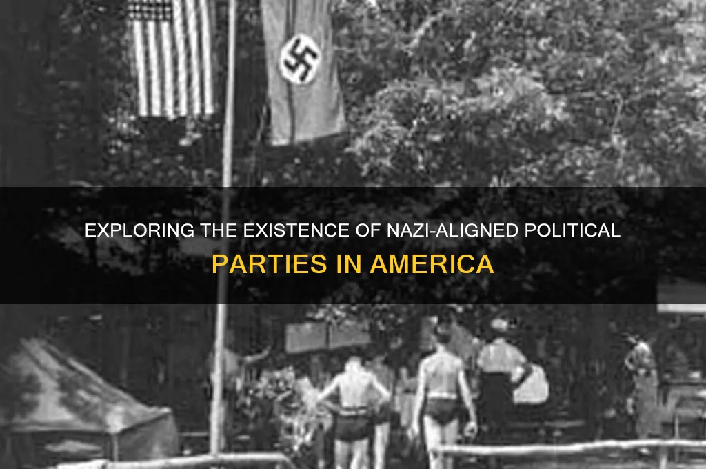 is there an american political party for nazis