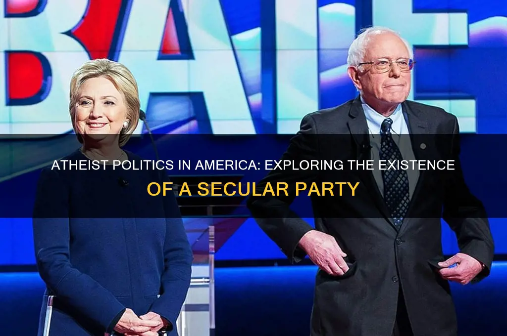 is there an atheist american political party