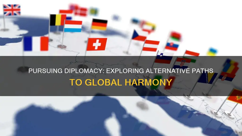 is there another way to achieve diplomacy in the world