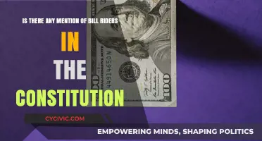 Bill Riders: Are They in the Constitution?