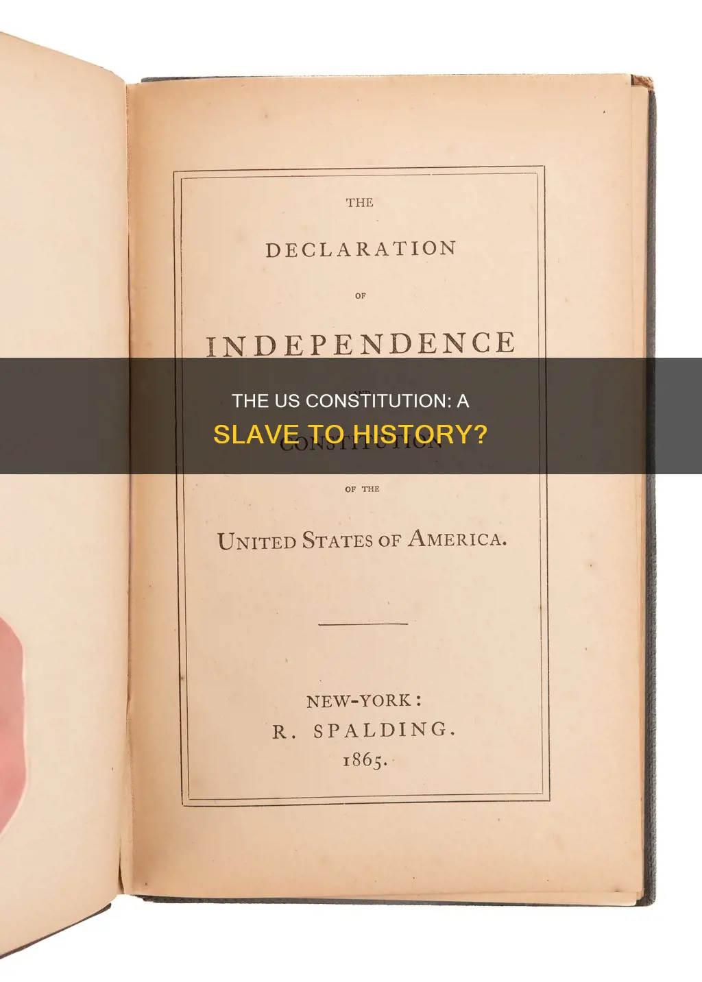is there anything in the constitution about about slavery