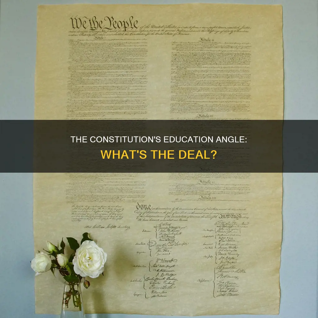 is there anything in the constitution about education