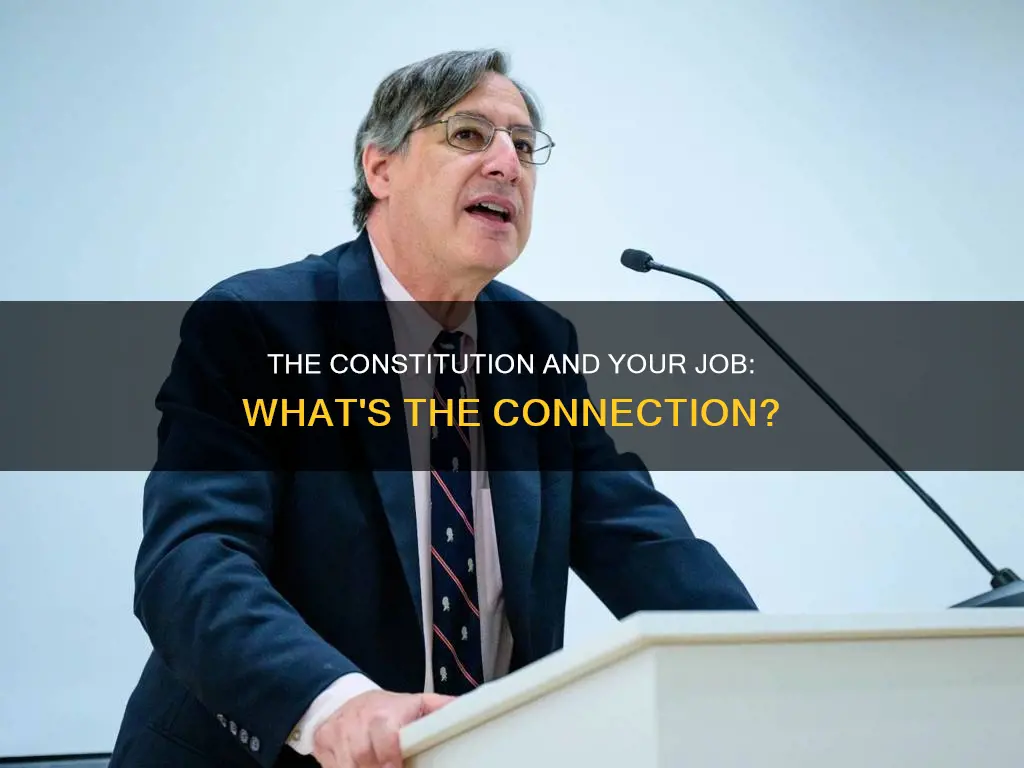 is there anything that in the constitution about your jobs